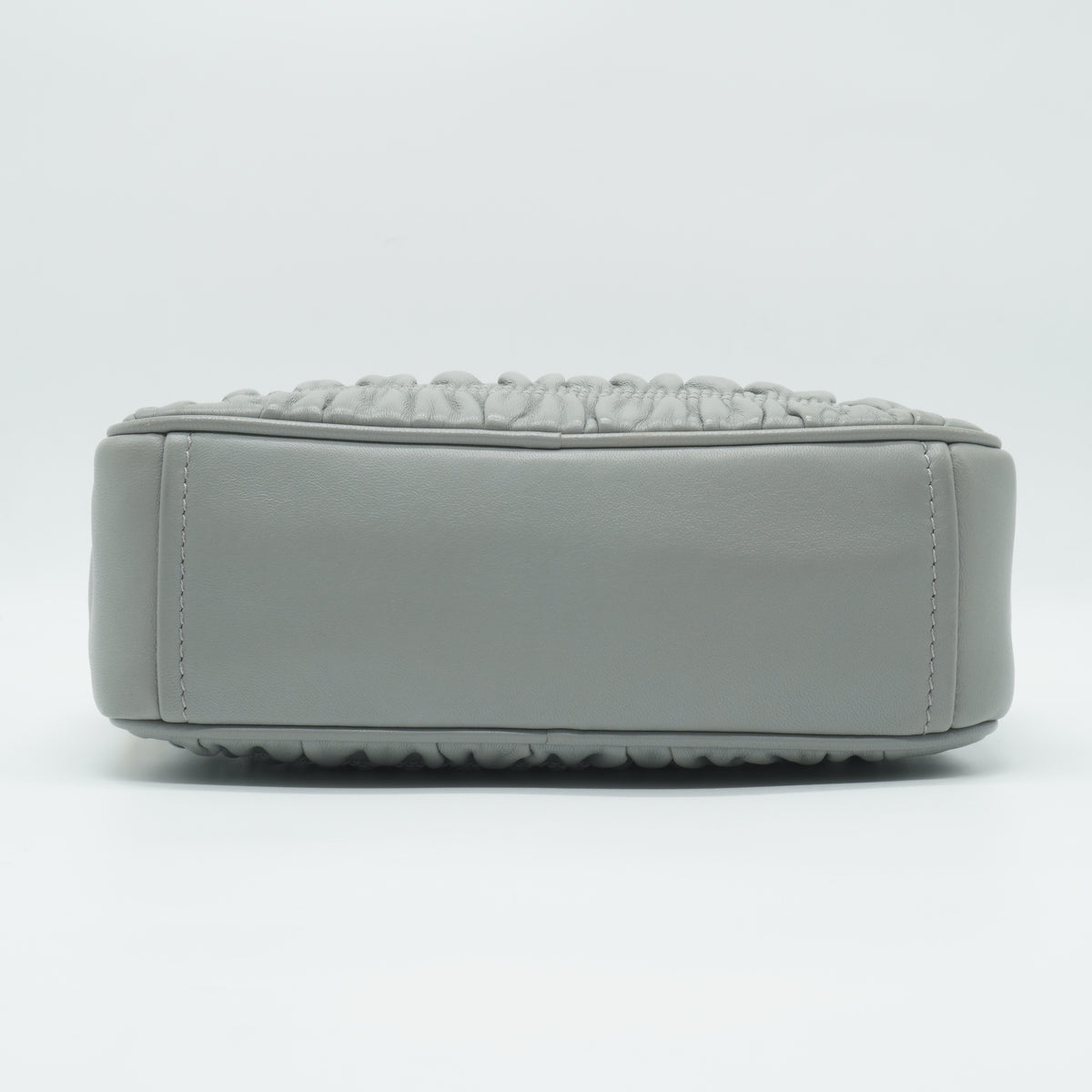 Prada	Nappa Gaufe Camera Bag Grey