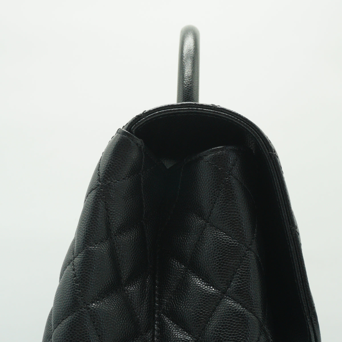 Chanel	Coco Handle Black Bag Jumbo GHW