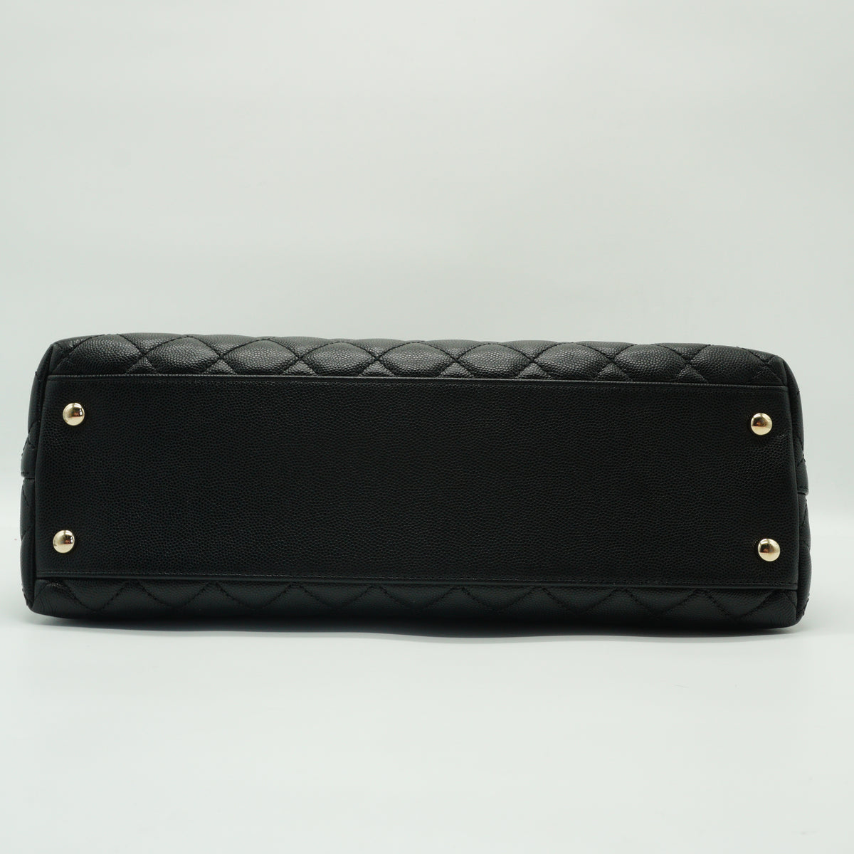 Chanel	Coco Handle Black Bag Jumbo GHW