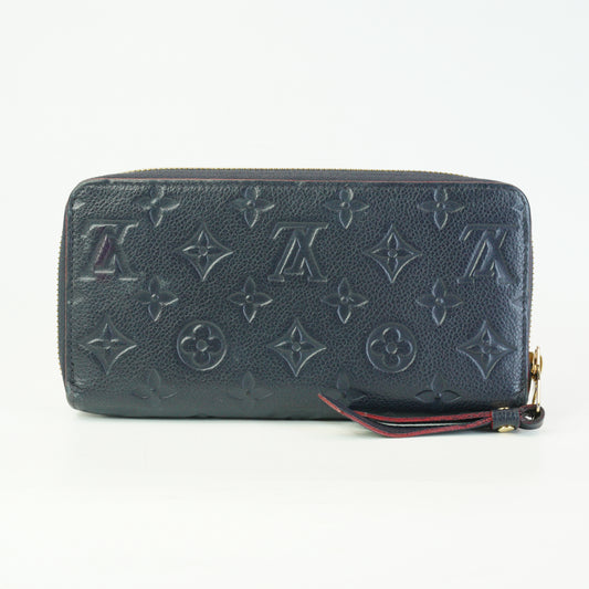 Louis Vuitton Zippy Wallet Mono Impriente GHW