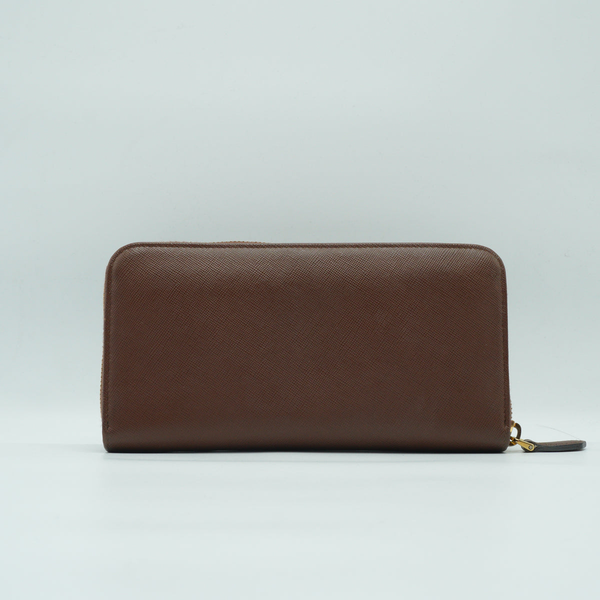 Prada	Saffiano Leather Zip-Around Wallet GHW