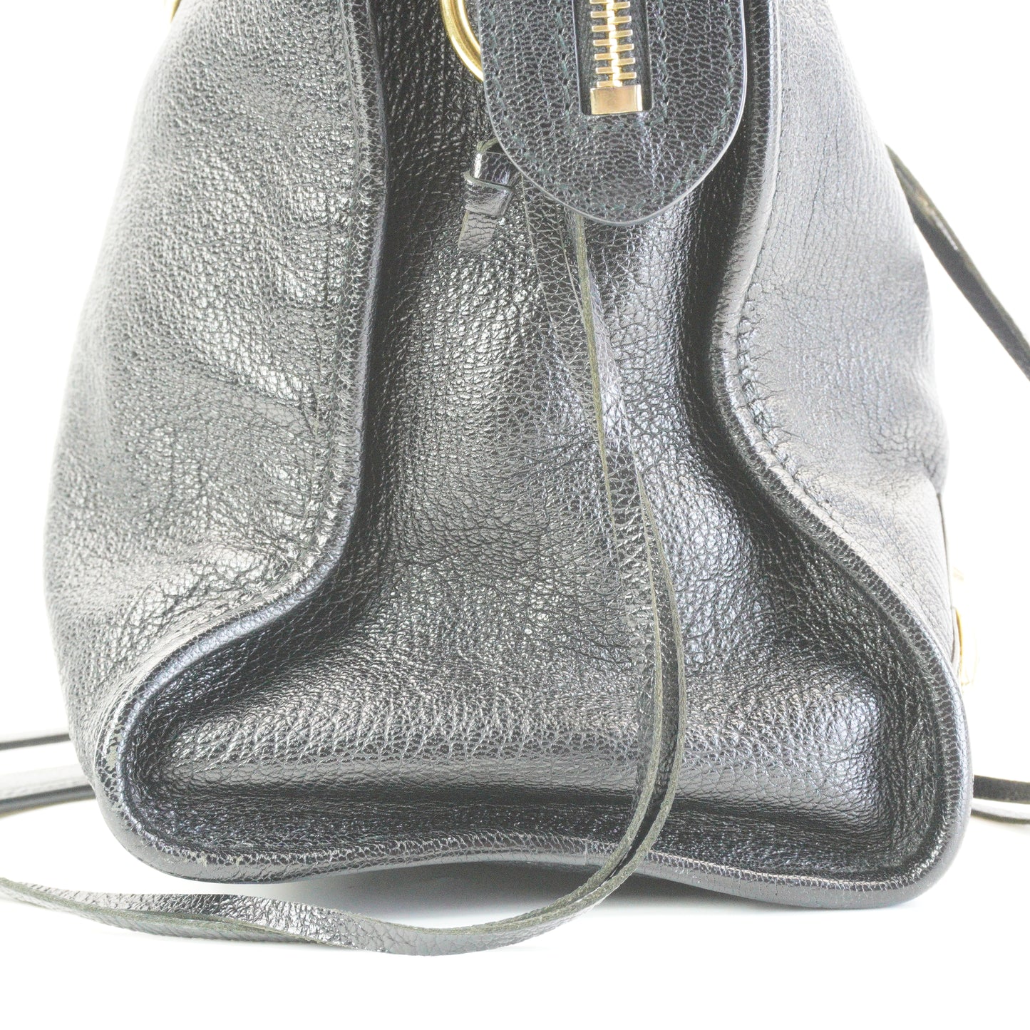 Balenciaga Metallic Edge CIty Bag Black GHW Large