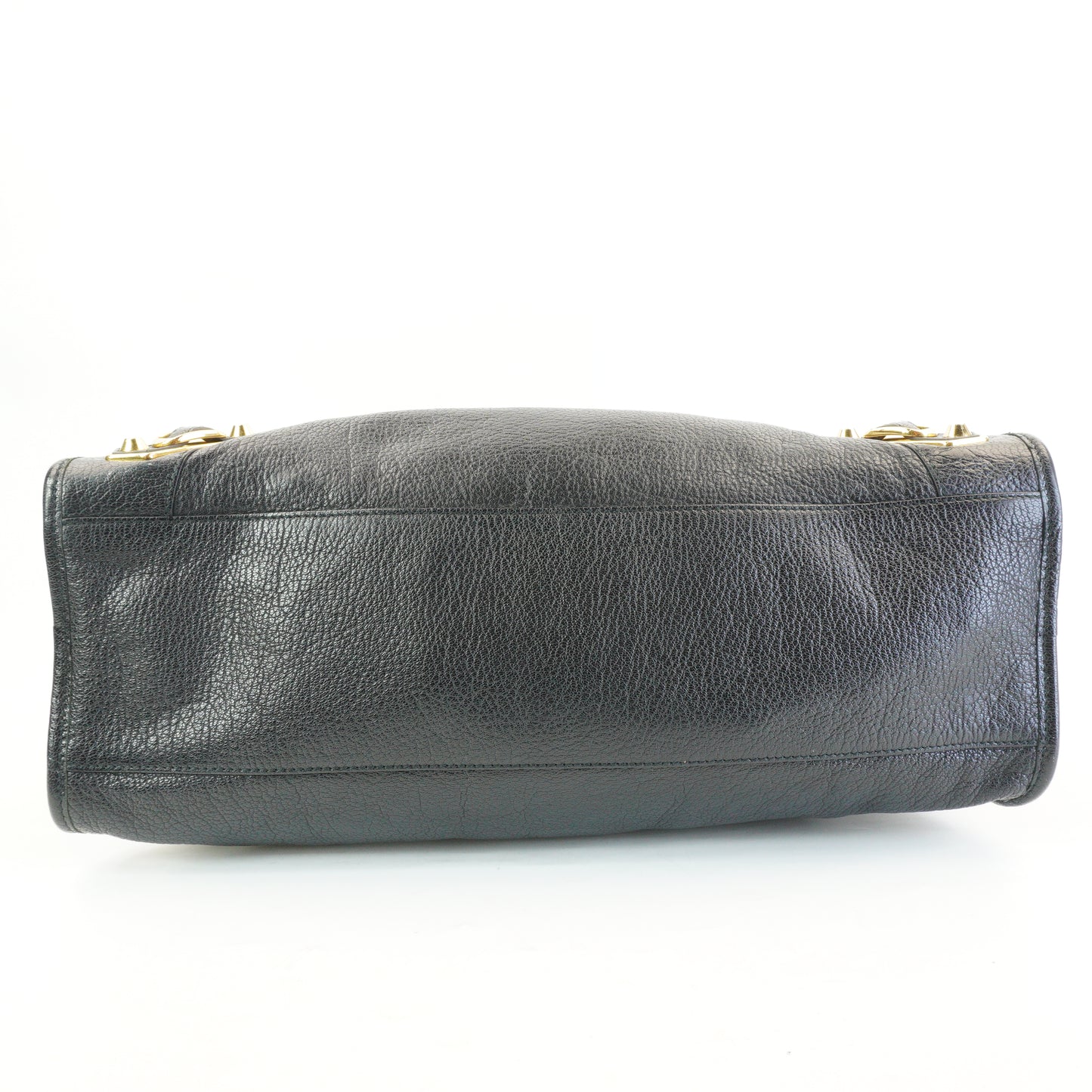 Balenciaga Metallic Edge CIty Bag Black GHW Large