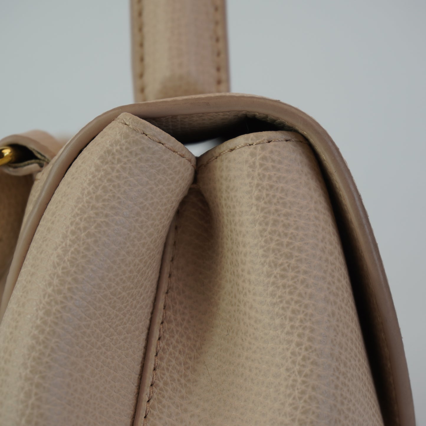 Polene Un Nano Bag Beige/Nude