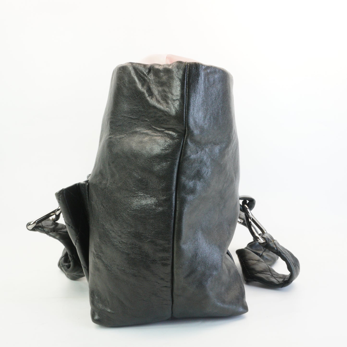 Chanel 8 Knots Tote Bag SHW Medium Black