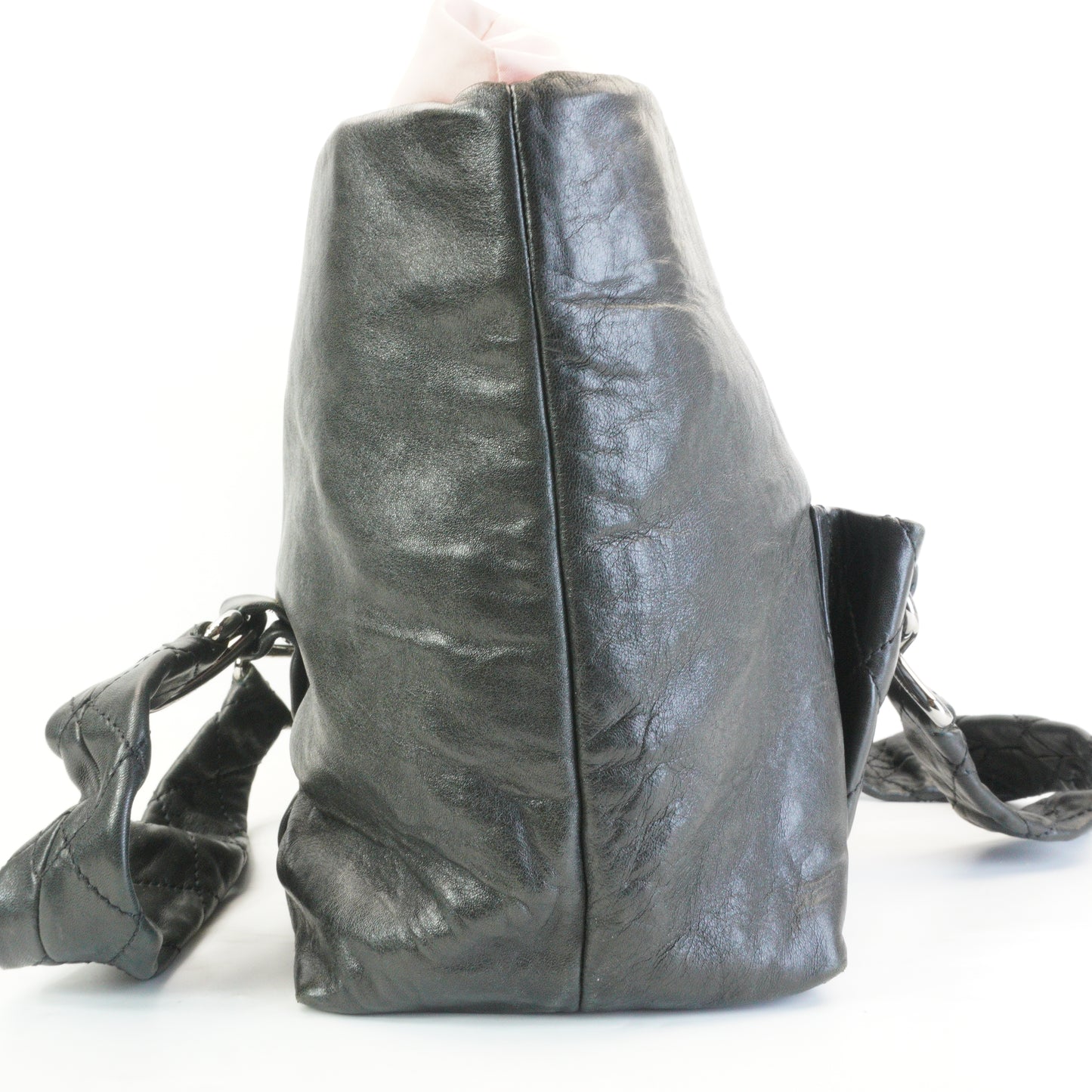 Chanel 8 Knots Tote Bag SHW Medium Black