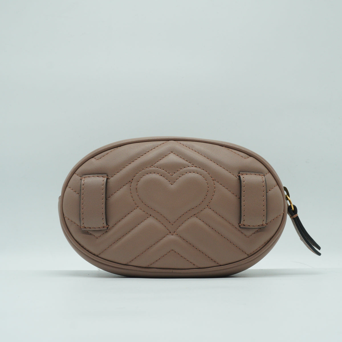 Gucci	GG Marmont Matelassé Small Belt Bag Beige GHW