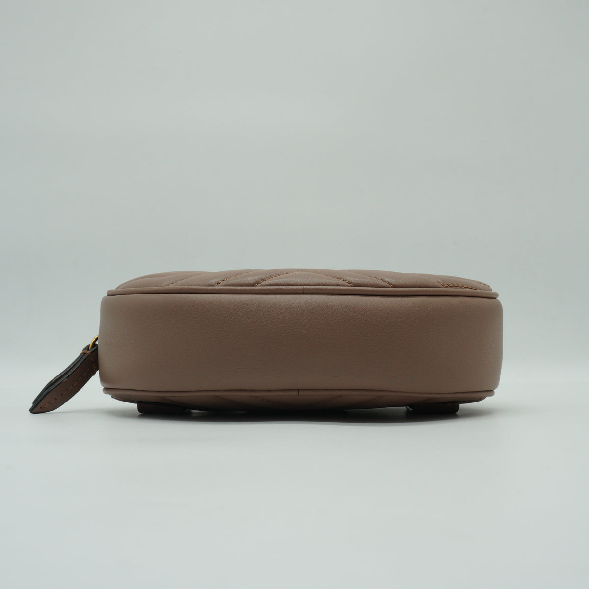 Gucci	GG Marmont Matelassé Small Belt Bag Beige GHW