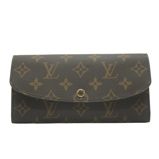 Louis Vuitton	Emilie Wallet Monogram Canvas GHW