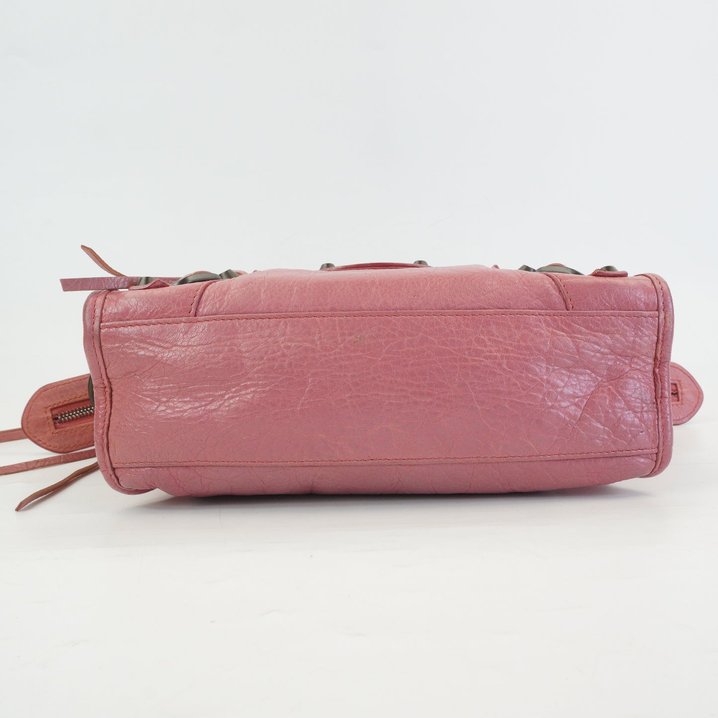 Balenciaga Lambskin City Bag Mini Pink MHW
