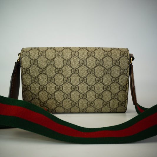 Gucci Horsebit 1955 Small Bag Beige