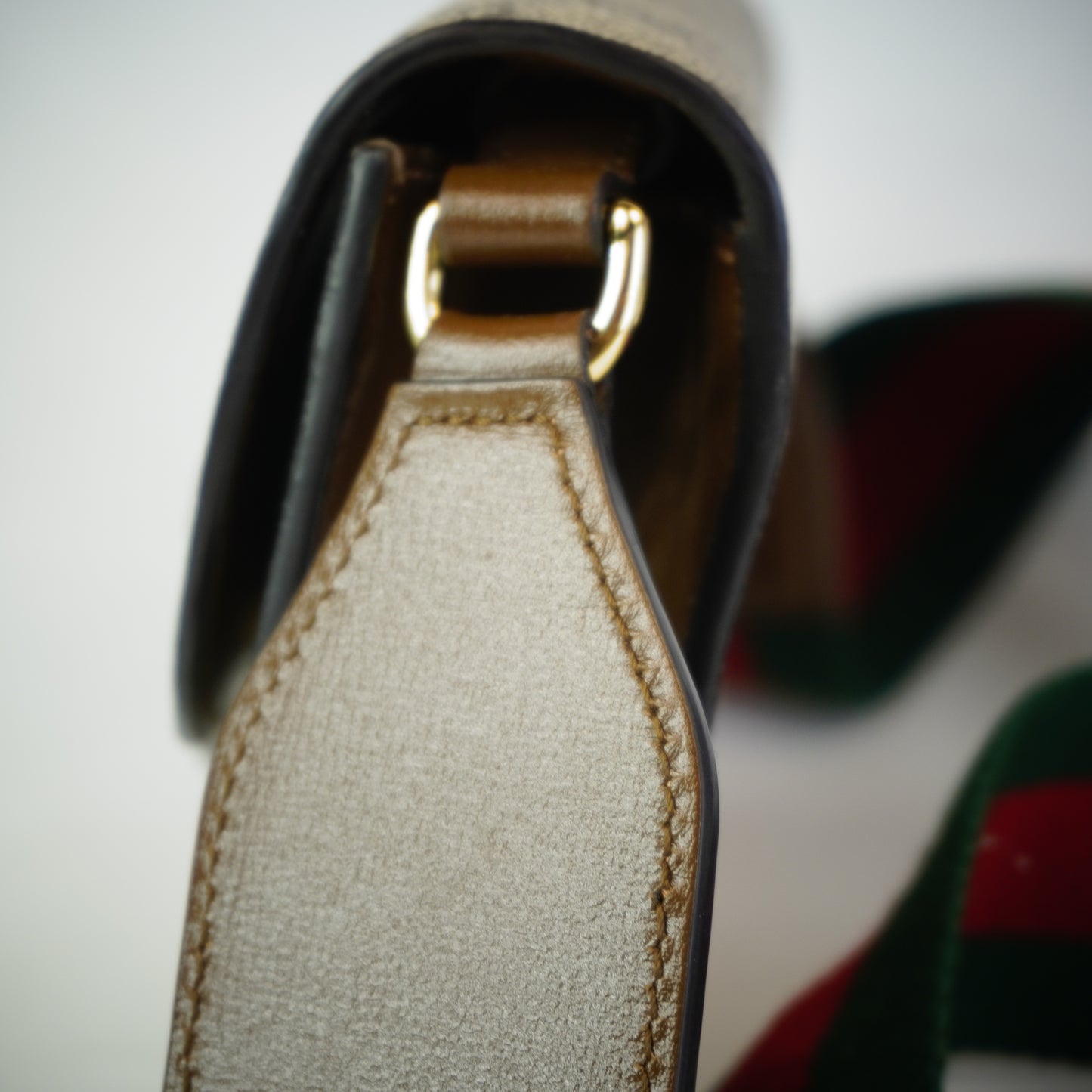 Gucci Horsebit 1955 Small Bag Beige