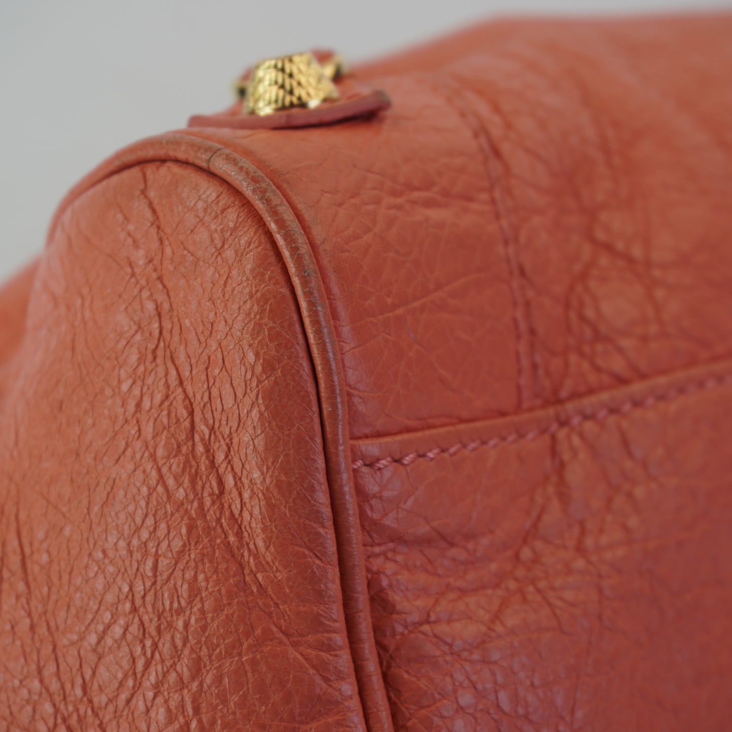 Balenciaga Giant 21 Gold Motorcycle City Bag