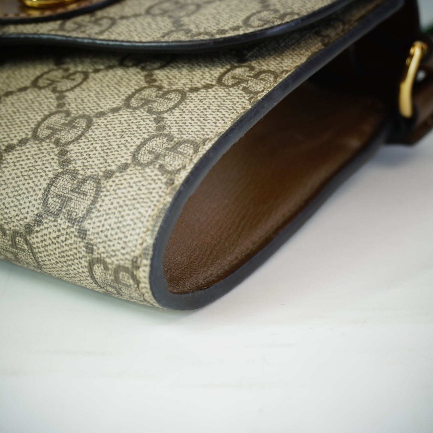 Gucci Horsebit 1955 Small Bag Beige