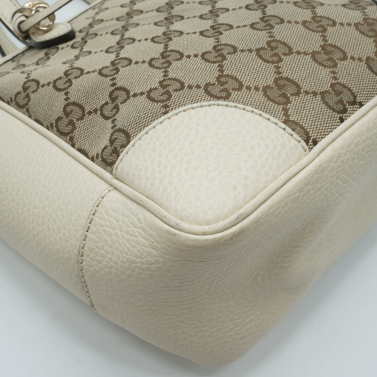 Gucci	GG Canvas Bree Satchel small GHW