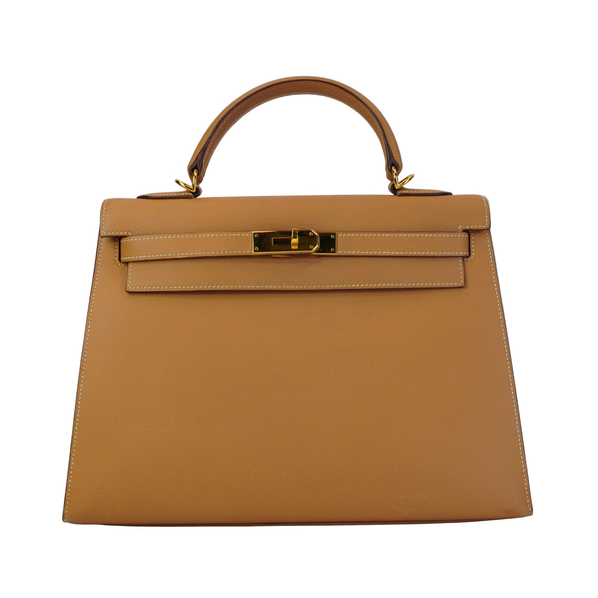 Hermes Kelly Sellier Epsom Beige with Strap
