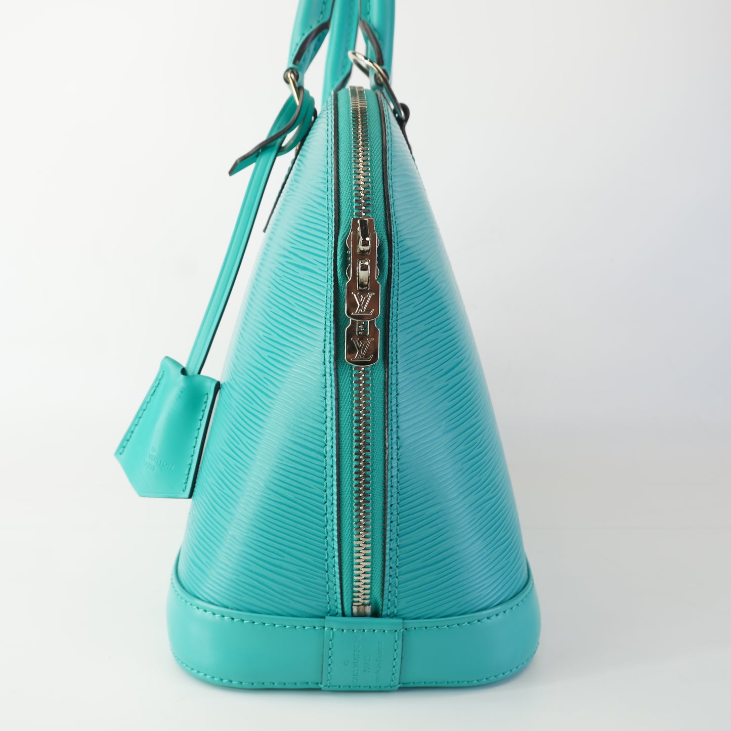 Louis Vuitton	Alma Epi Leather Turquoise