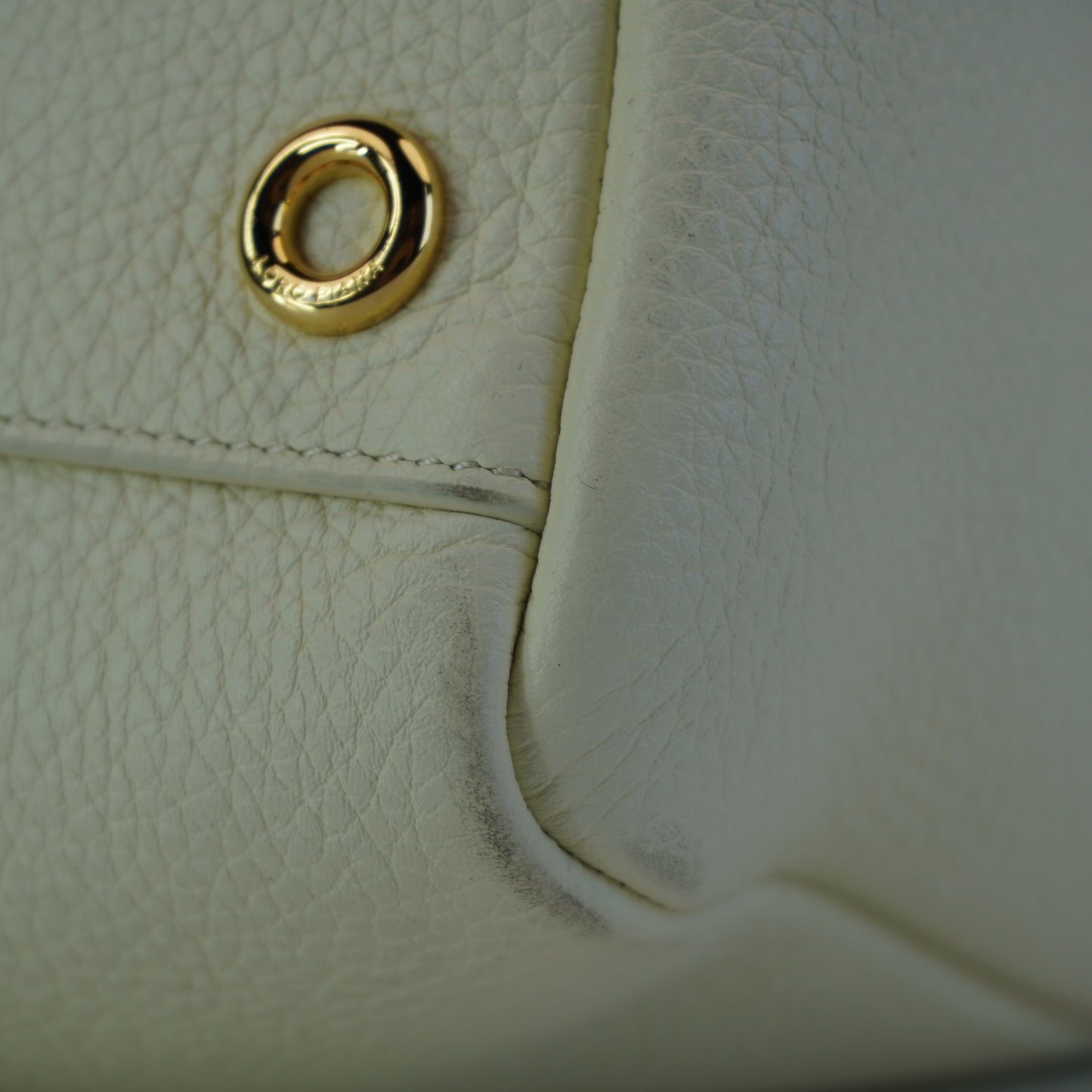 Loro Piana Loom Bag white