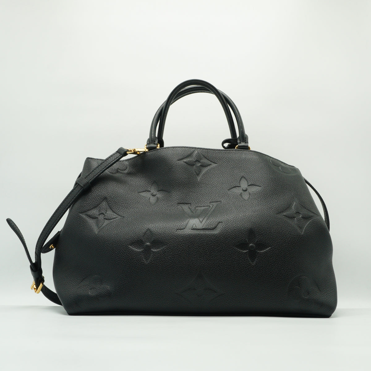 Louis Vuitton	Grand Palais Tote Bag Mono Empriente Leather Black Medium GHW