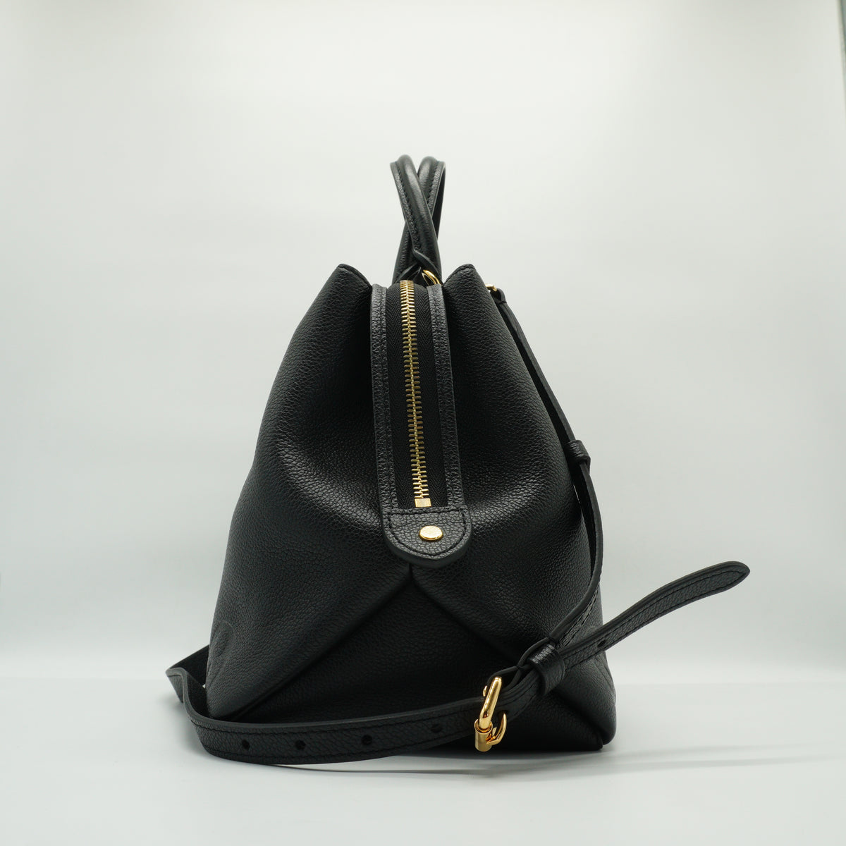 Louis Vuitton	Grand Palais Tote Bag Mono Empriente Leather Black Medium GHW