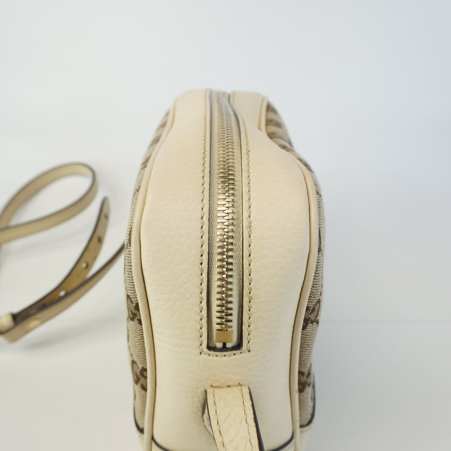 Gucci Camera Bag White Trims