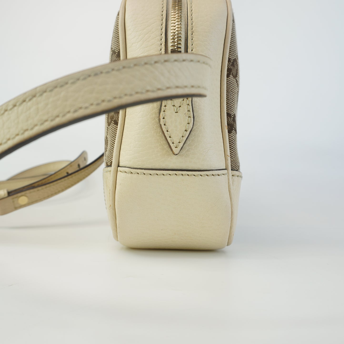 Gucci Camera Bag White Trims