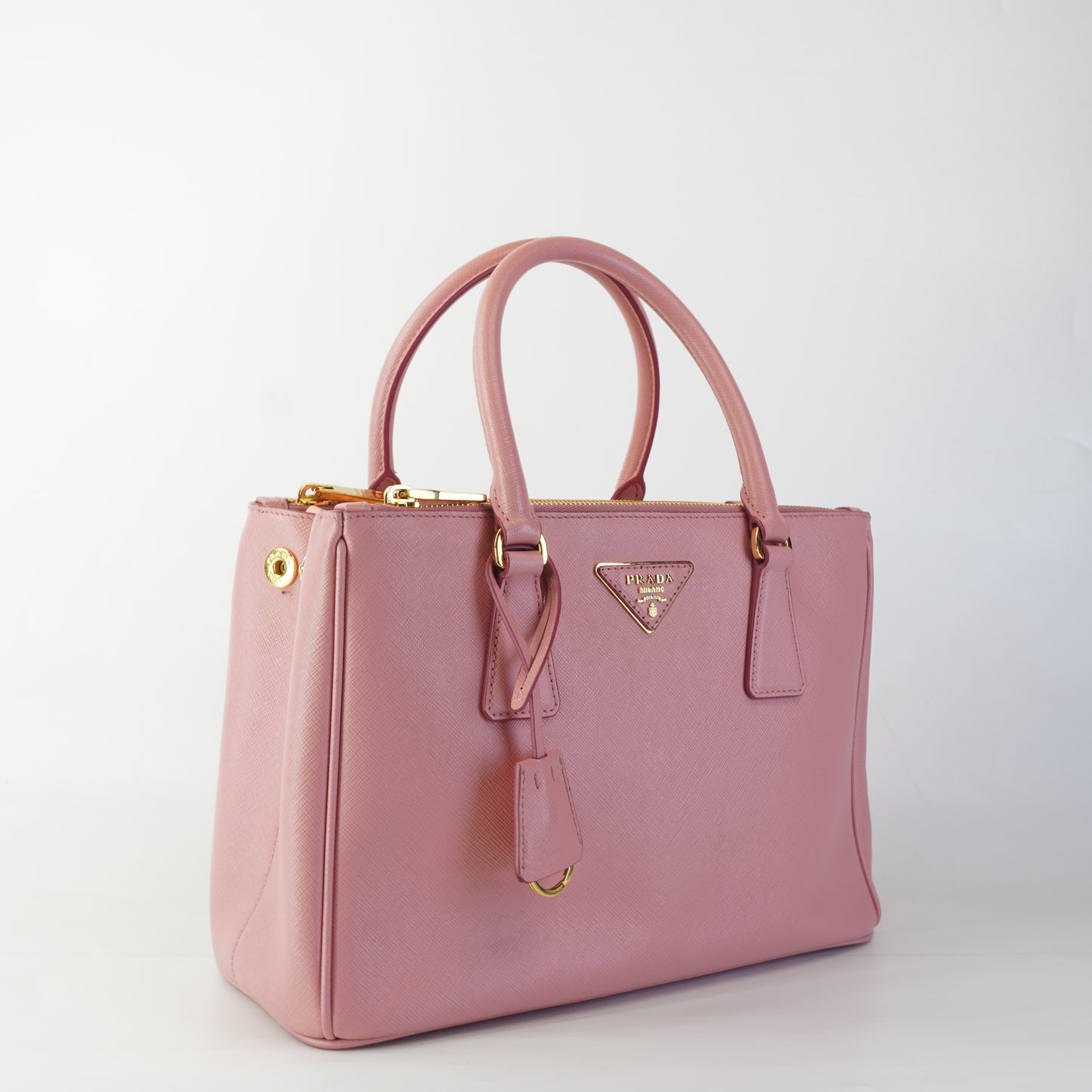 Prada 1BA863 Saffiano Lux Pink