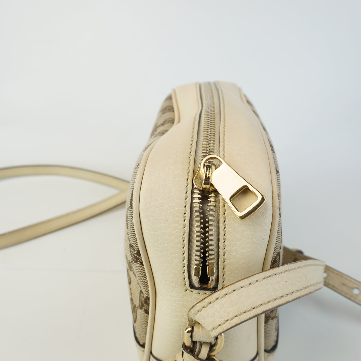 Gucci Camera Bag White Trims