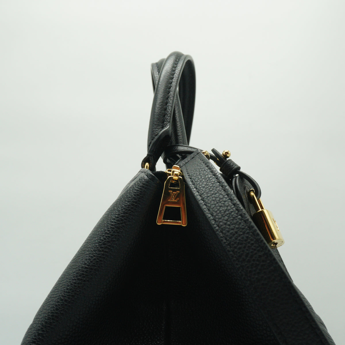 Louis Vuitton	Grand Palais Tote Bag Mono Empriente Leather Black Medium GHW