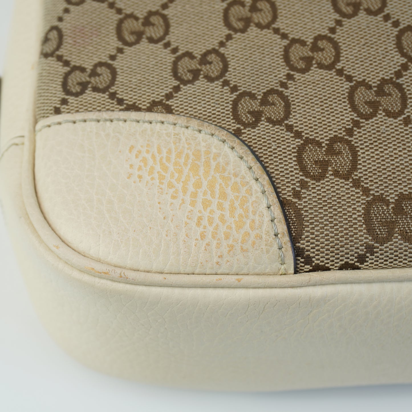 Gucci Camera Bag White Trims