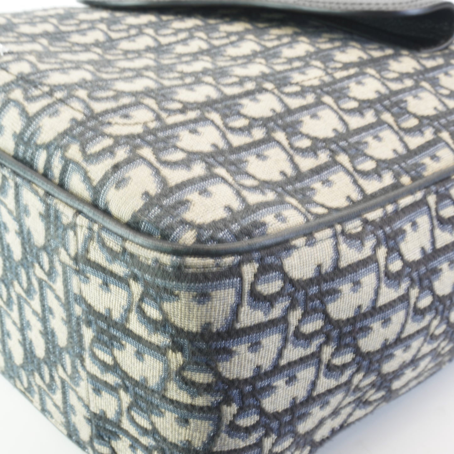 Dior	Saddle Tote Bag 2 Way Beige/Black