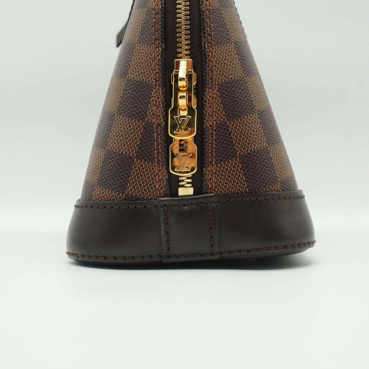 Louis Vuitton	Alma BB Small Handbag Damier Ebene GHW