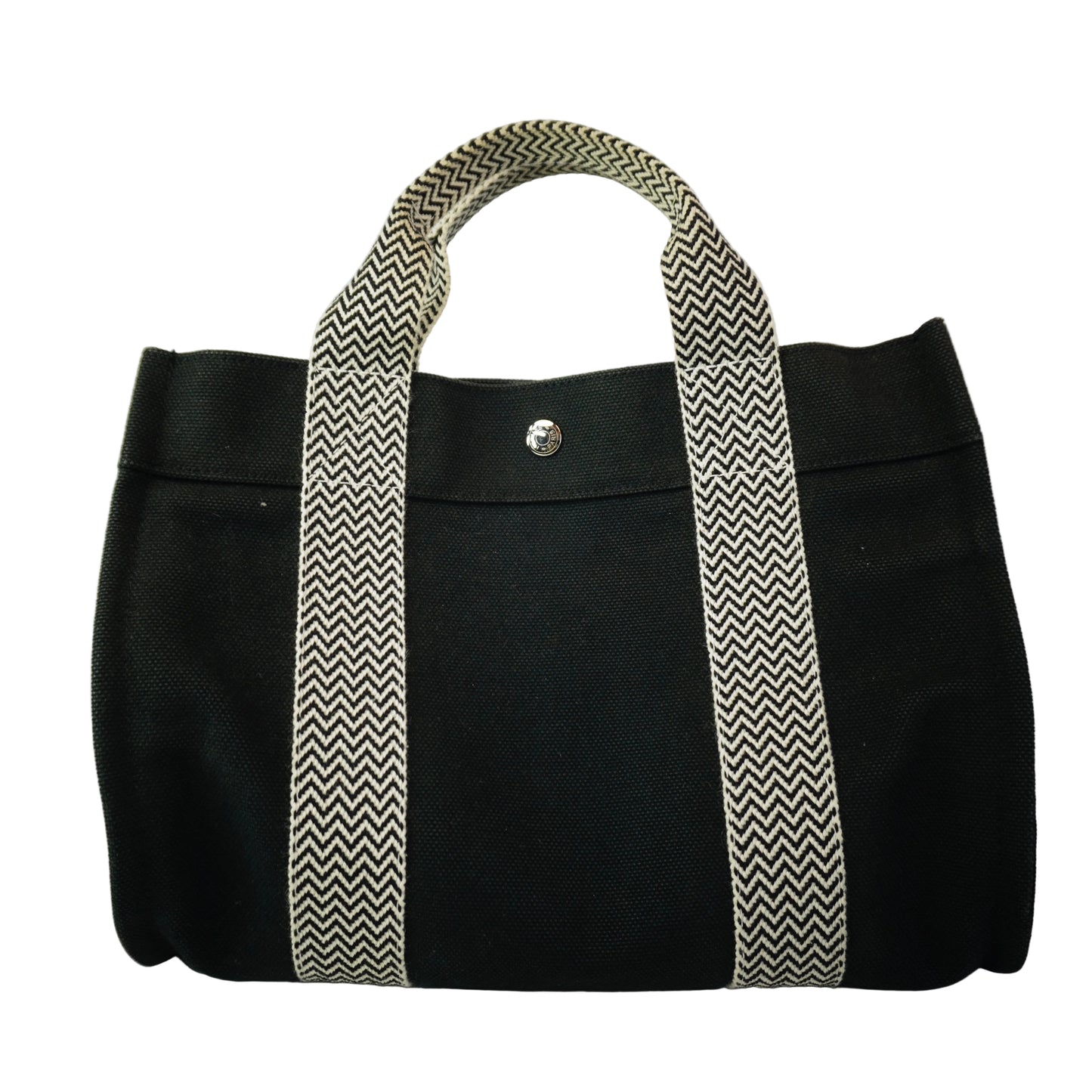 Hermes	Tote Black SHW Large
