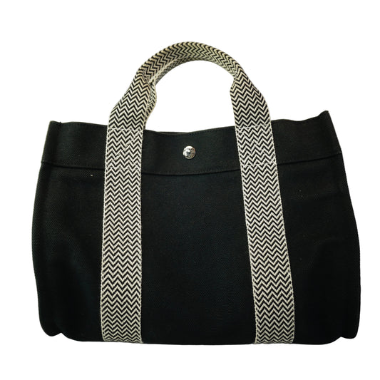 Hermes	Tote Black SHW Large
