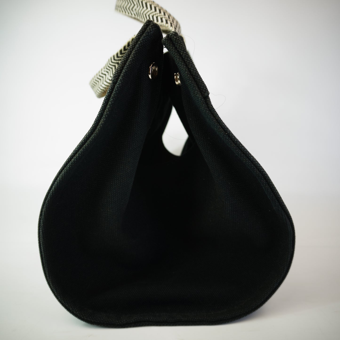 Hermes	Tote Black SHW Large