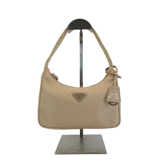Prada Re Edition 2000 Mini Bag Desert Beige SHW