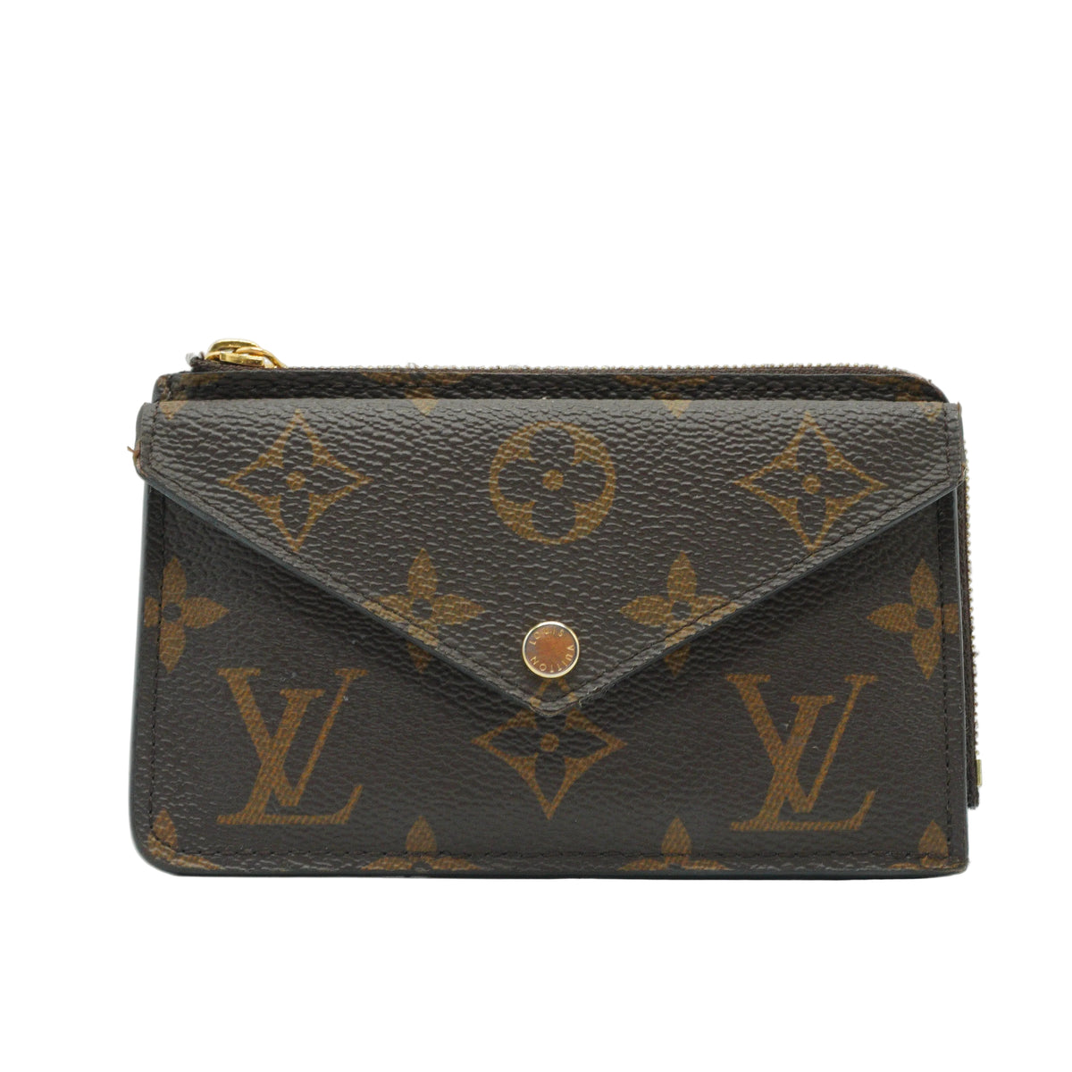 Louis Vuitton	Card holder Recto Verso Mono Canvas GHW