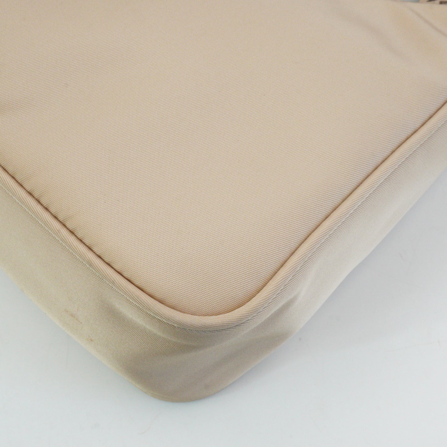 Prada Re Edition 2000 Mini Bag Desert Beige SHW