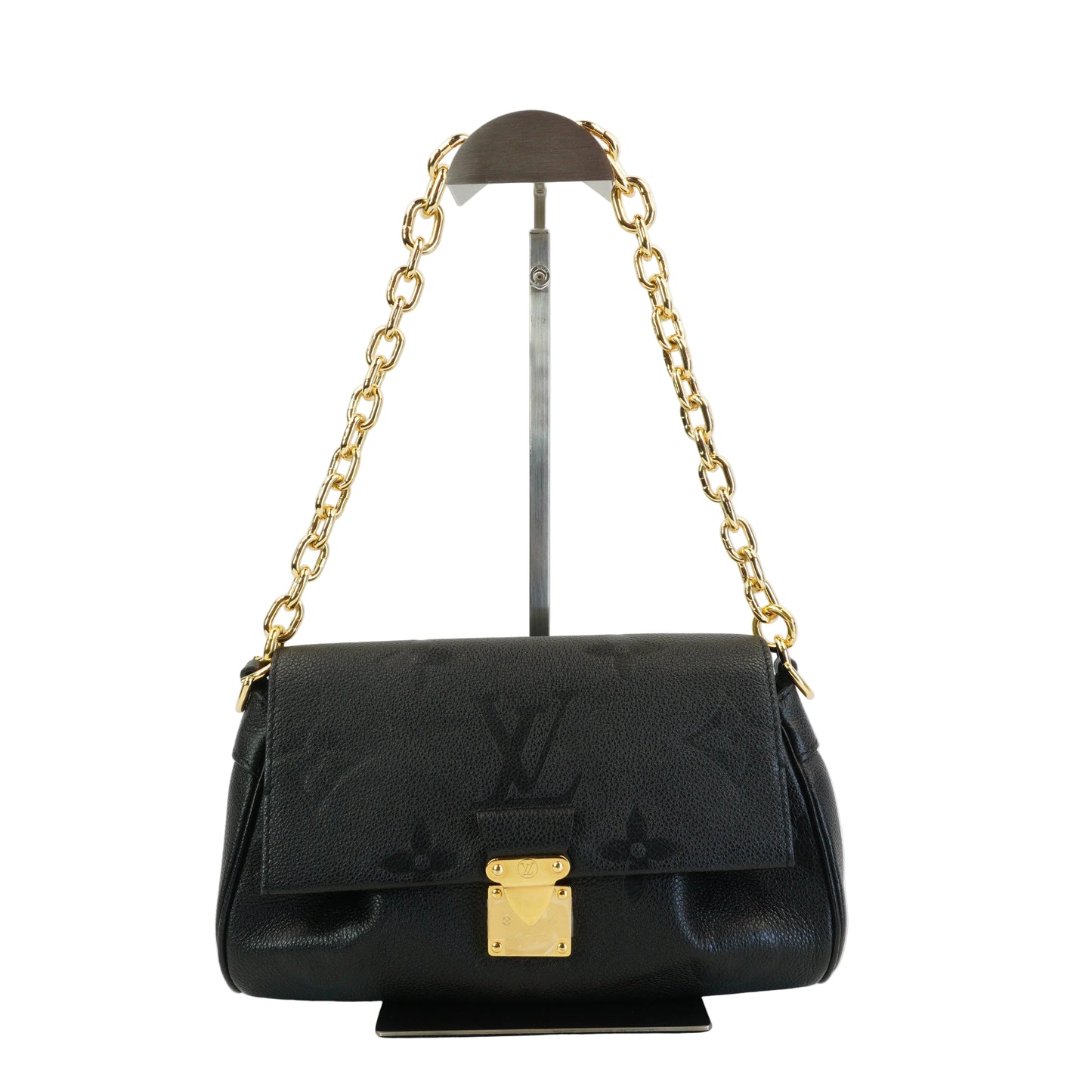 Louis Vuitton	Favorite Black Monogram Empriente Leather Small GHW