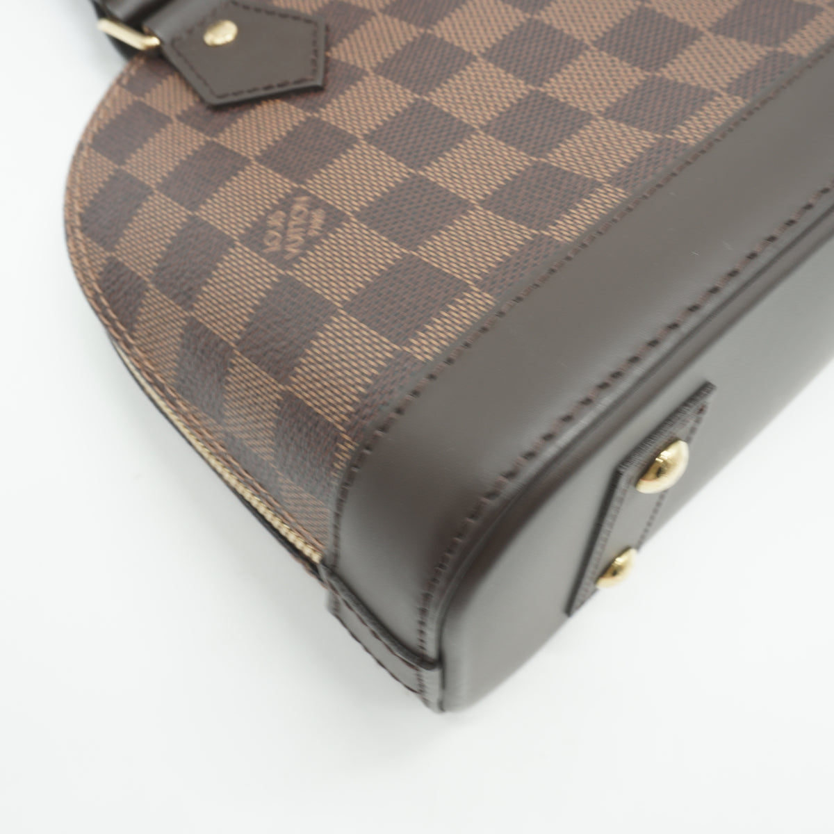 Louis Vuitton	Alma BB Damier Ebene GHW