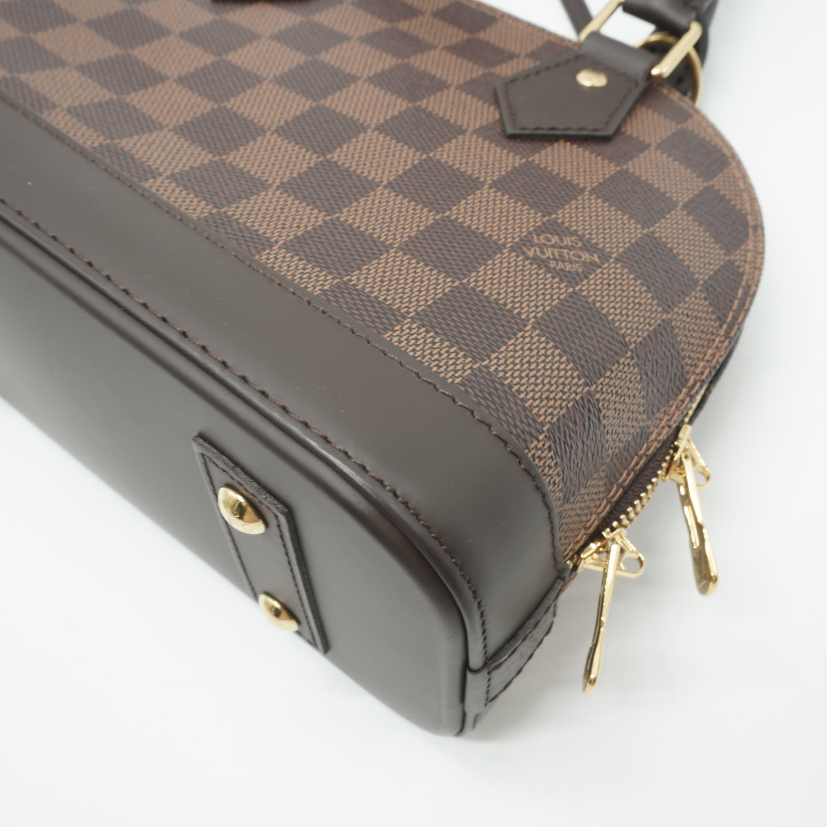 Louis Vuitton	Alma BB Damier Ebene GHW