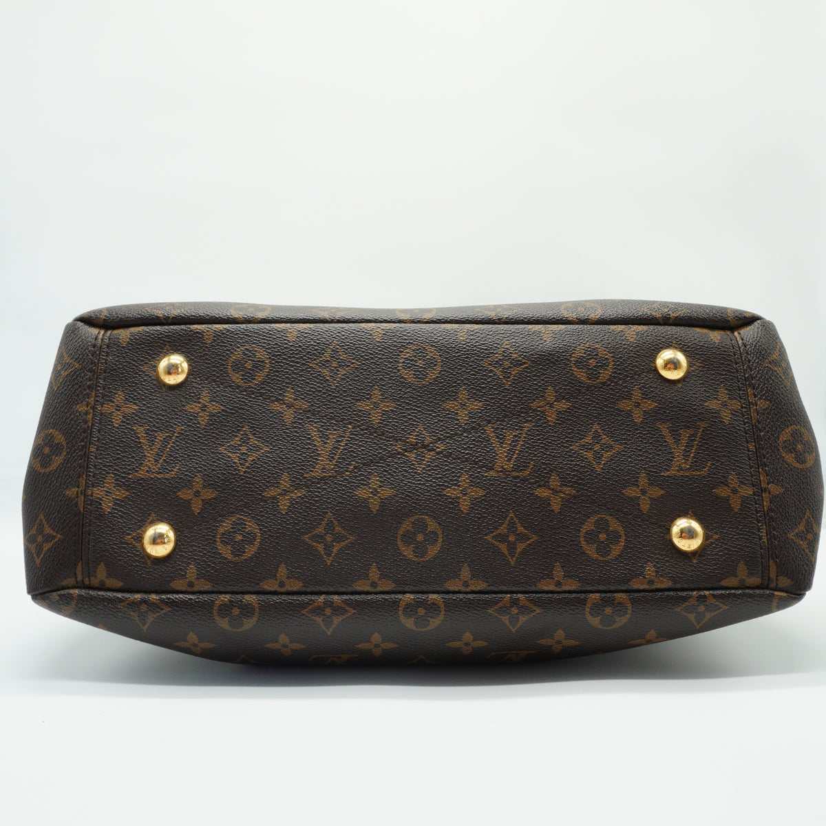 Louis Vuitton	Pallas MM Mono Canvas With Yello Safran Medium GHW