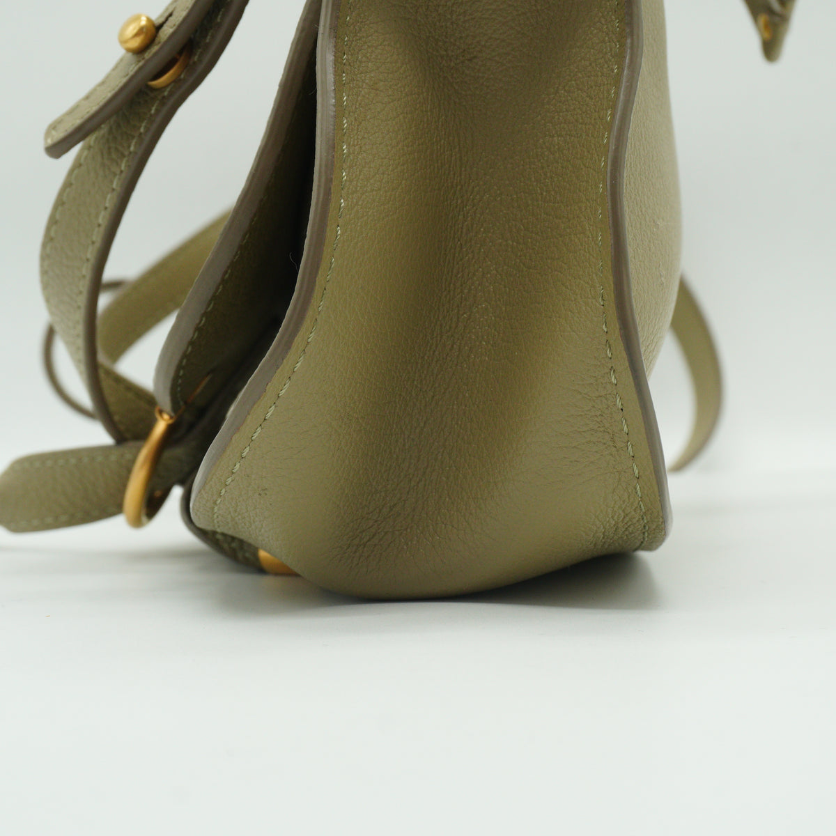 Chloe	Marcie Small Double Carry Bag Pottery Green GHW