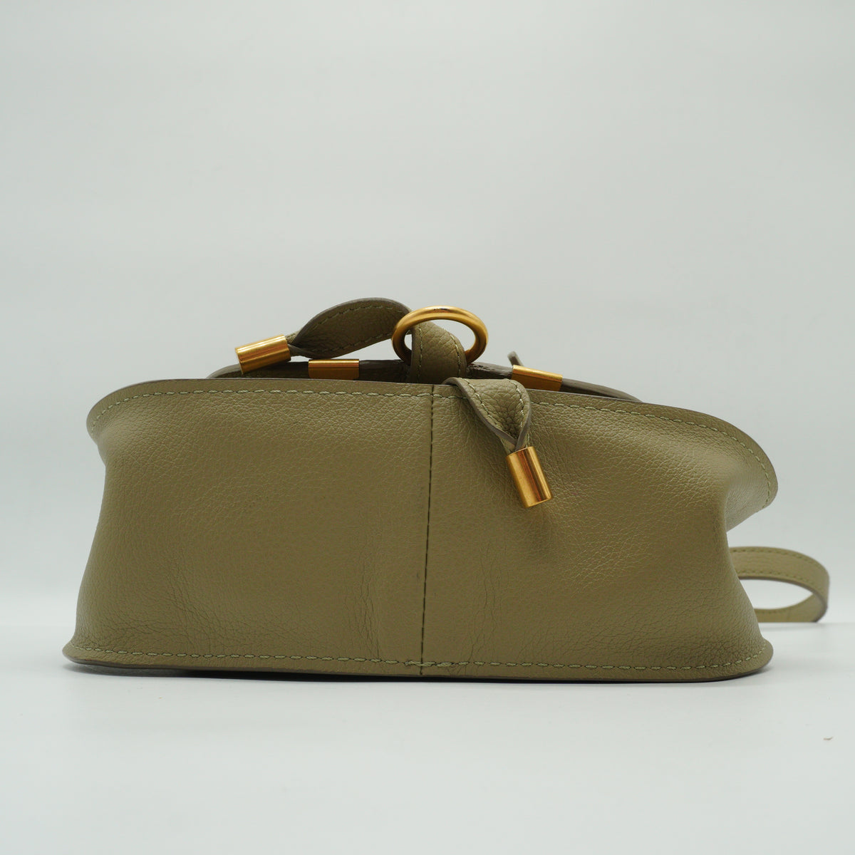 Chloe	Marcie Small Double Carry Bag Pottery Green GHW