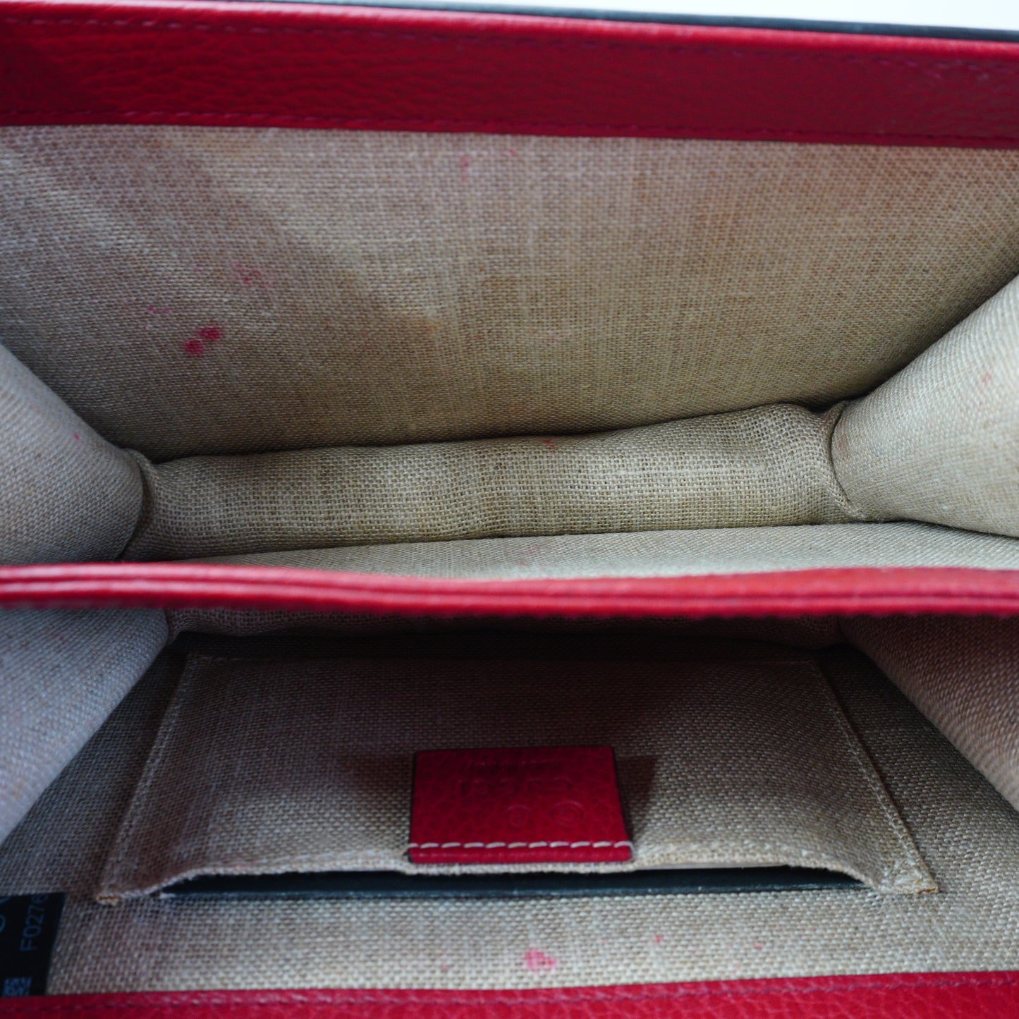 Gucci GG Interlocking Small Red GHW