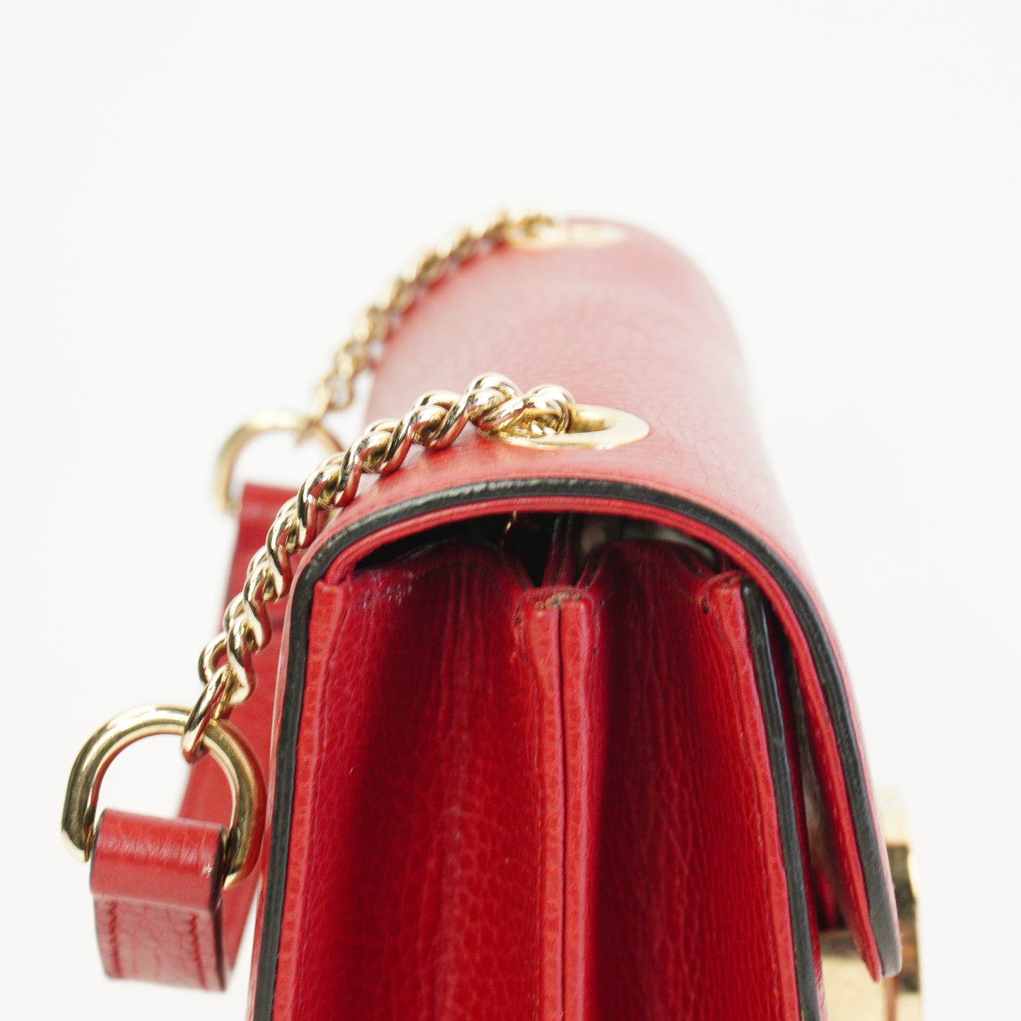 Gucci GG Interlocking Small Red GHW
