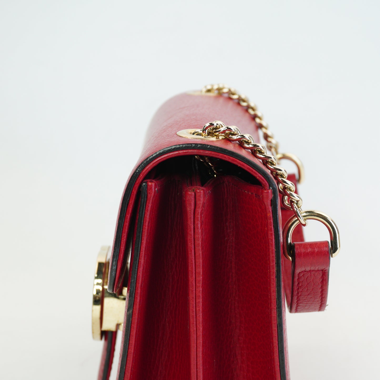 Gucci GG Interlocking Small Red GHW