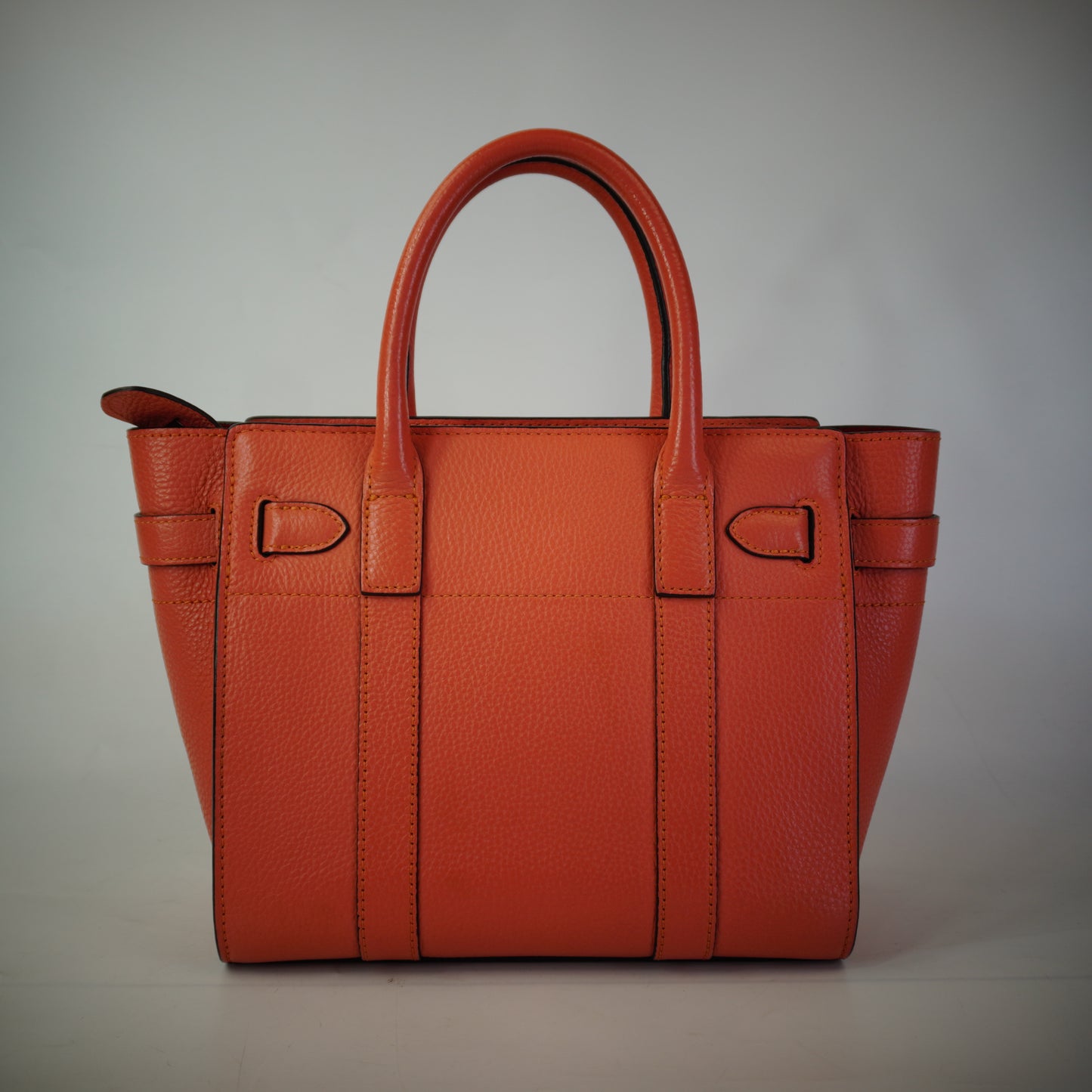 Mulberry Peach Pink Small Leather bag with strap