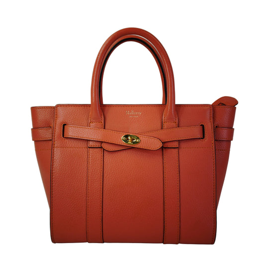 Mulberry Peach Pink Small Leather bag with strap