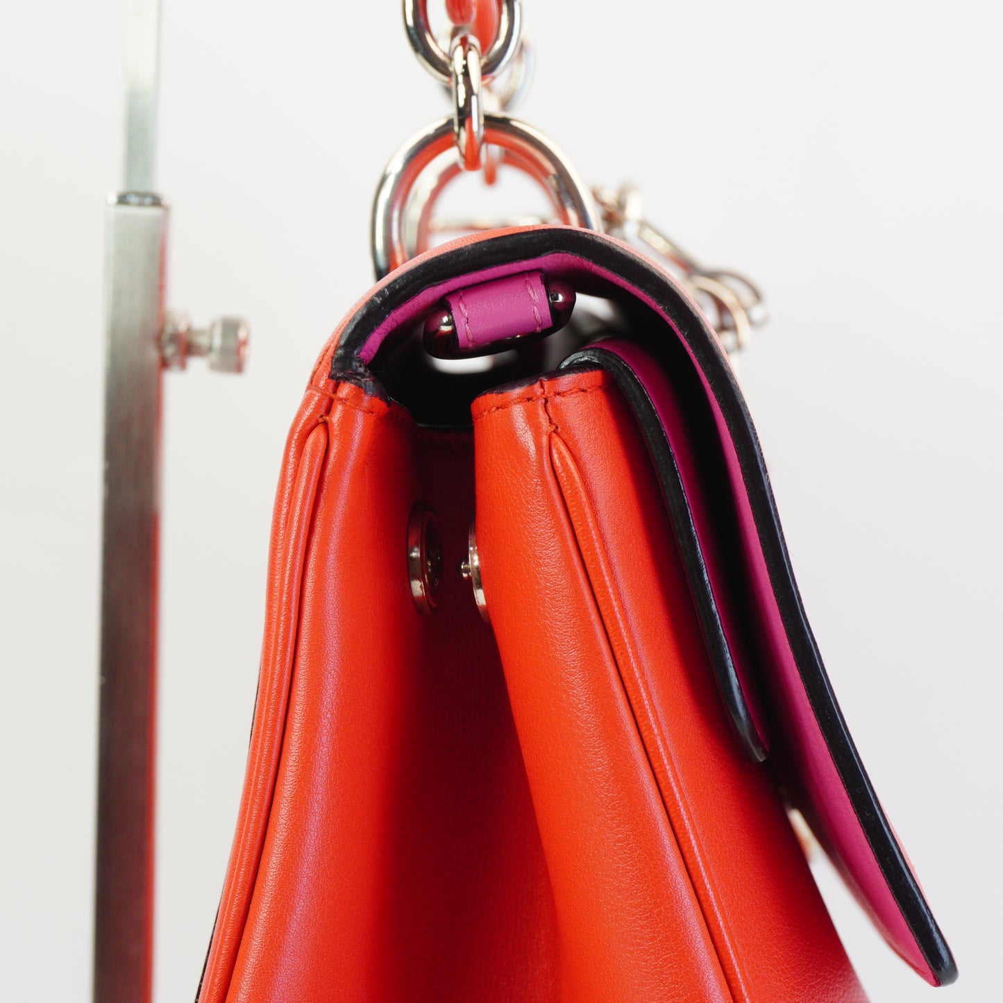 Dior	Be Dior Flap bag Red SHW